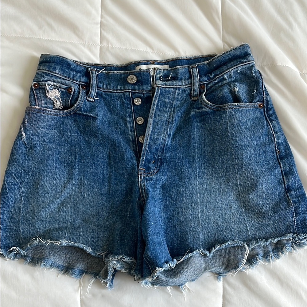 Abercrombie Dad Jean Shorts